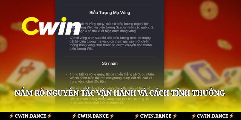 Nắm rõ nguyên tắc vận hành và cách tính thưởng Mahjong Ways